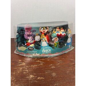 Disney Alice In Wonderland Figurine Playset With Collectible Characters Z3
